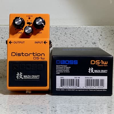 Boss DS-1W Distortion Waza Craft | Reverb Boss DS-1W Distortion Waza Craft | Reverb