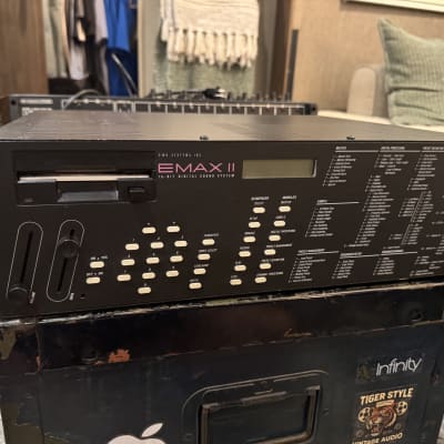 E-MU Systems Emax II Rackmount 16-Voice Sampler Workstation 1989 - Black