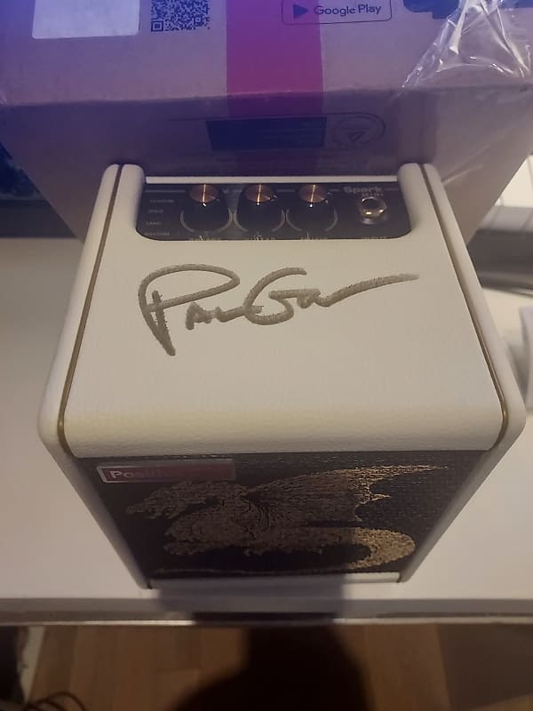 Positive Grid Spark MINI Signed by Paul Gilbert Limited Edition 2023 - white image 1
