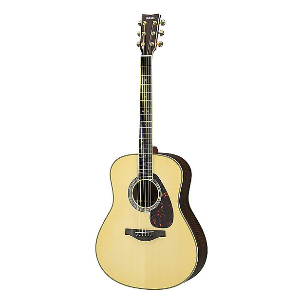 Yamaha LL16R Jumbo Acoustic Guitar Dark Tint image 1