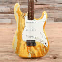 Fender Bowling Ball Stratocaster Marble Yellow 1984
