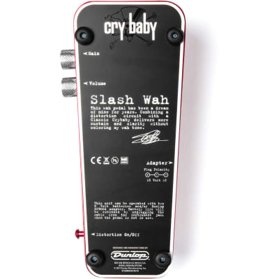 Dunlop SW95 Crybaby Slash Wah Pedal image 17