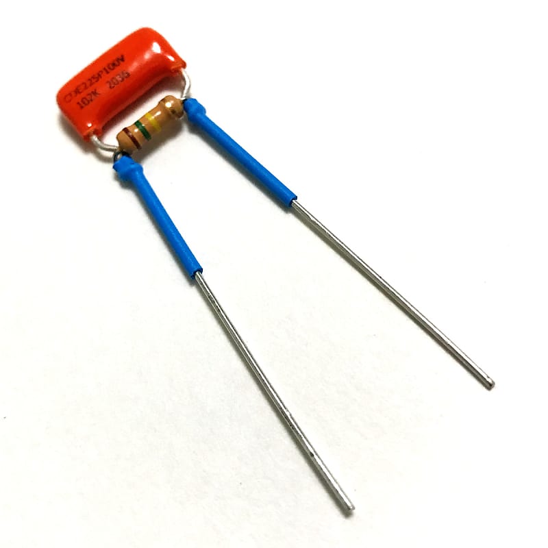 Guitar Treble Bleed Circuit .001µF Orange Drop Cap & 150K Resistor image 1