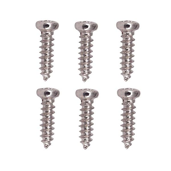 6 x Guitar Machine Head Tuning Peg Tuner Screws Chrome Reverb