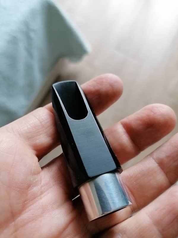 Bari 66 Hard Rubber soprano saxophone mouthpiece. Reverb