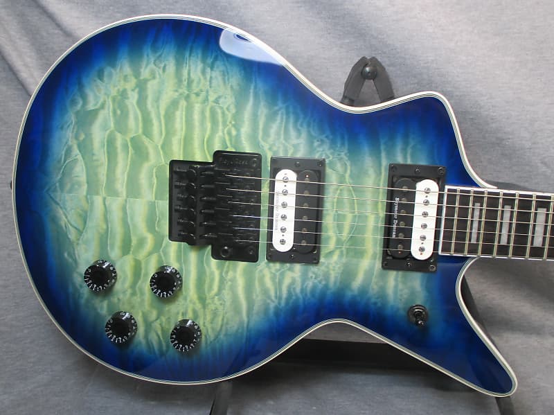 Dean Cadillac Select Quilt Top Floyd Ocean Burst | Reverb