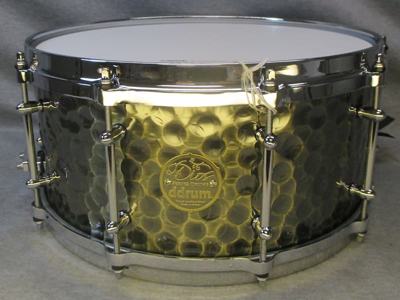 Dios 6.5x14 Hand Hammered Bronze Snare