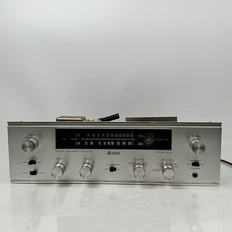 Vintage Allied Knight 333 Tube Receiver (Pioneer SX-34) Made in Japan  			