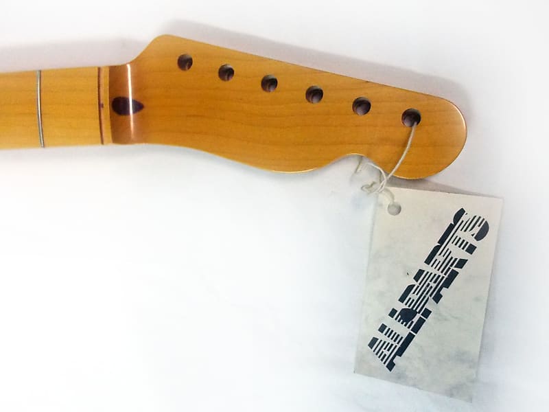 NEW Fender Lic Allparts Telecaster C NECK Tele Maple Vintage Tinted Nitro image 1