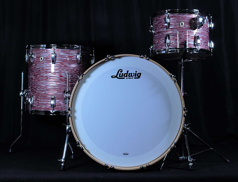 Ludwig Classic Maple Pro Beat Pink Oyster image 1