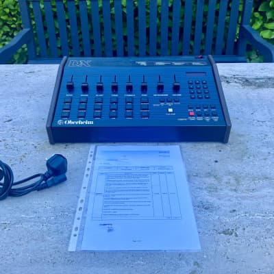 ✮STUNNING✮Vintage 1983 OBERHEIM DX a* Drum Machine✮FACTORY MIDI !✮SERVICED !✮DMX