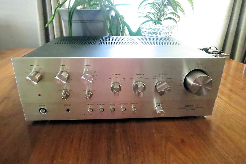 Onkyo A7 Integrated Stereo Amplifier - Totally restored