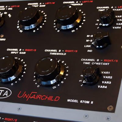 UnderToneAudio UnFairchild 670M II Classic Tube Compressor/Limiter Fairchild Recreation image 4