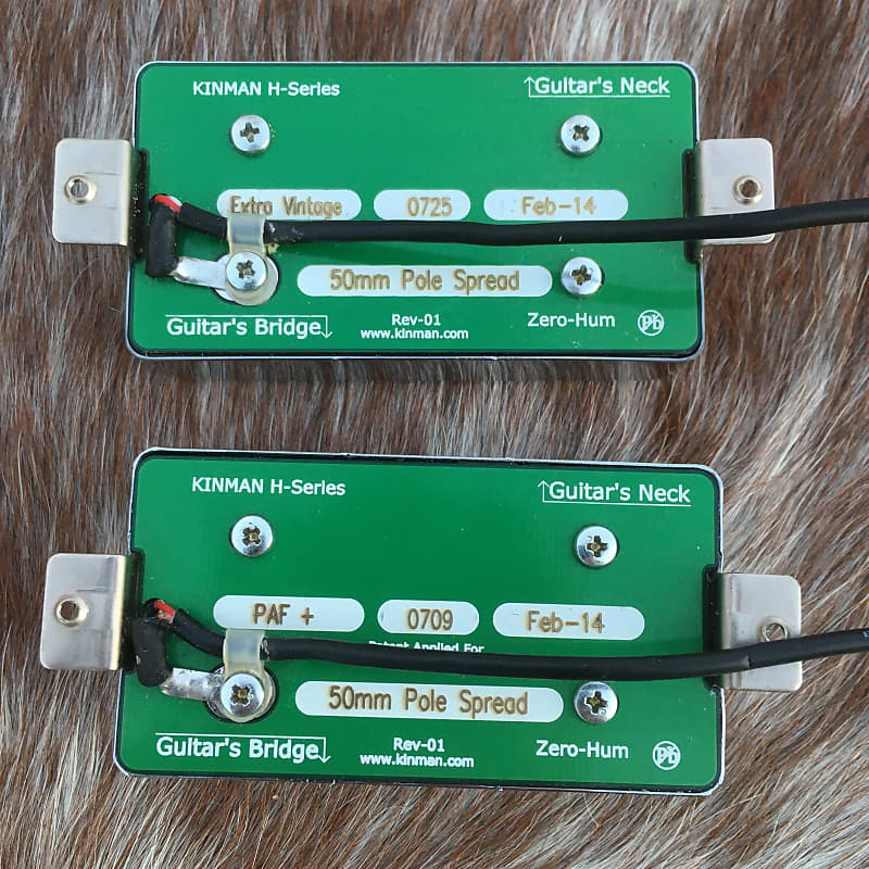 ギター Kinman HX/PAF 59LPS Humbucker Rev-04 Kinman HX/PAF 59LPS Humbucker Rev-04