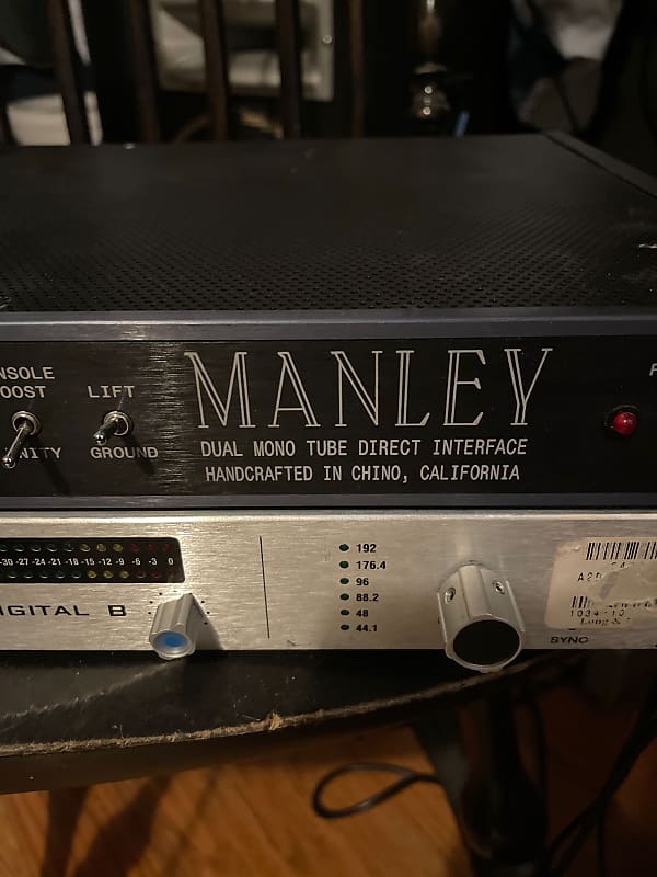 Manley Dual Mono Tube Direct Interface 2000-2010’s