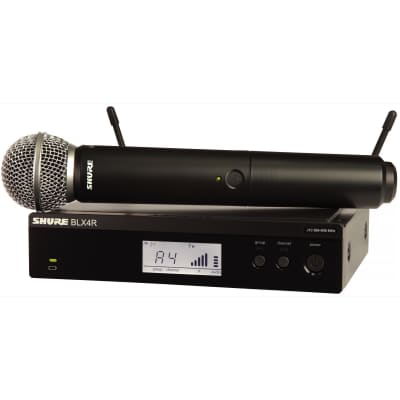 Shure BLX24R/SM58 Handheld Wireless SM58 Microphone System, Channel H10 image 2