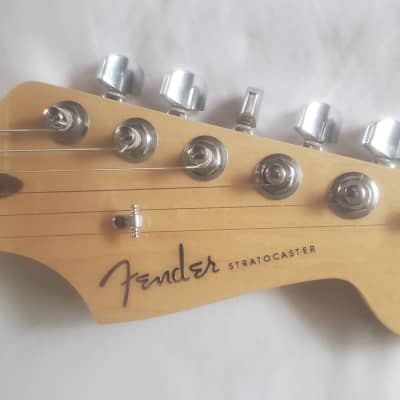 Fender American Deluxe Stratocaster 2012 - Natural ash body image 3