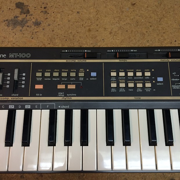 Casio mt 100 keyboard shop