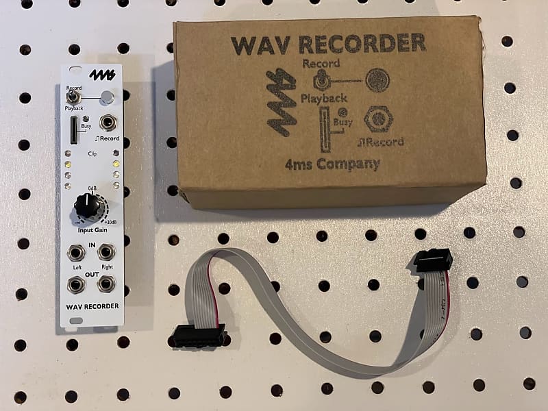 4MS Wav Recorder ~2019 - White | Reverb