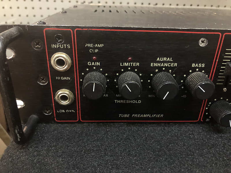 SWR SM 400 - Tube preamp - Solid State Power amp - Pro