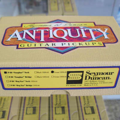 Seymour Duncan Antiquity P90 Soapbar Neck Pickup Cream 7.97k image 2
