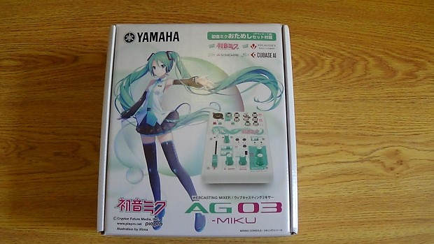 AG03-MIKU 箱無 Yamaha Ag03 Miku | eBay