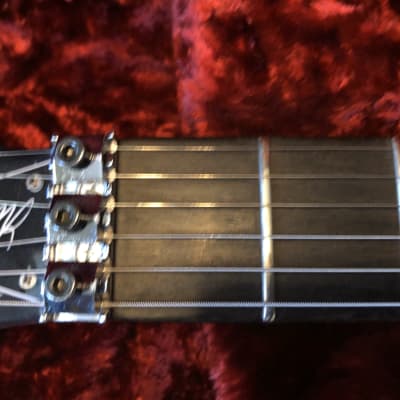 C.R. Alsip Lita Ford Prototype 001 Signed Custom DC Neck-Thru Model Electric Guitar image 10