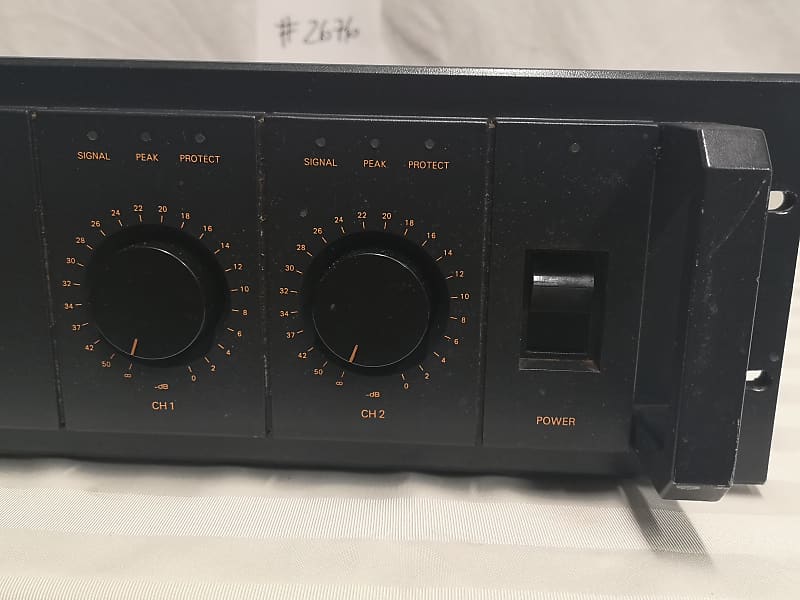 TOA P150D Professional Power Amplifier #2676 Good Used Working 