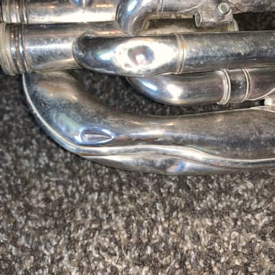 JW York and sons 3 valve baritone horn with case mase in the USA image 10