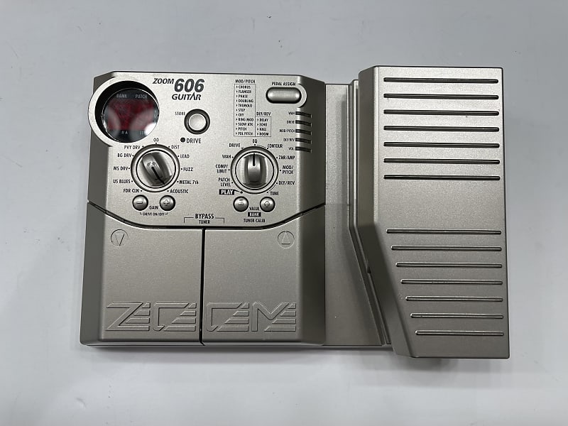 Zoom 606 Multi Effects Processor Vintage Guitar Effect Pedal | Reverb