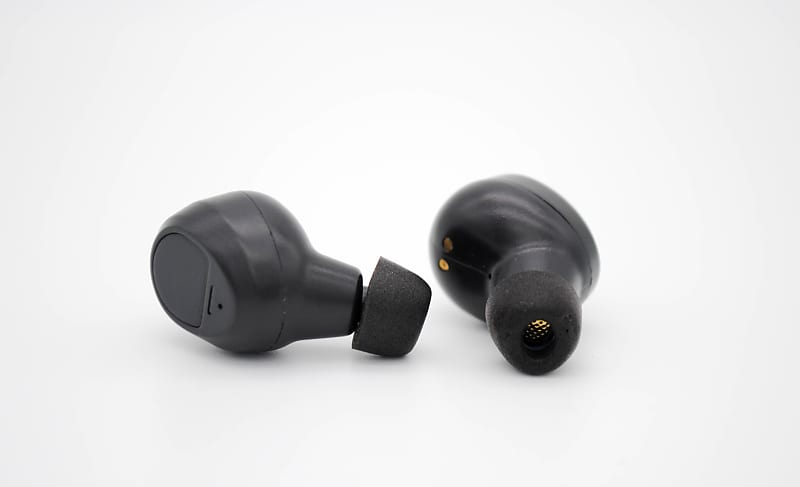 Dekoni Audio True Wireless Bulletz Memory Foam Wireless Earbud Tips, Single Pair (Small) image 1