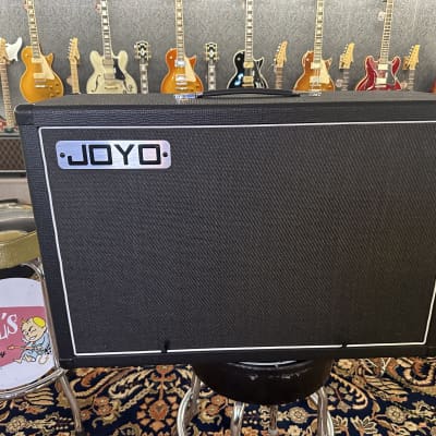 Joyo 212V Cabinet 2x12”  Celestion Vintage 30 Stereo Mono 2023 - Black image 2