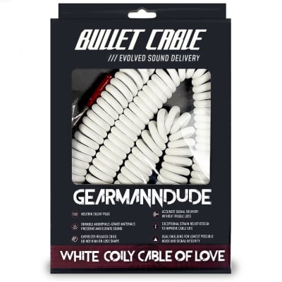 Bullet Cable Coil GEARMANNDUDE Signature ''White Coily Cable of Love'' | 30 image 3
