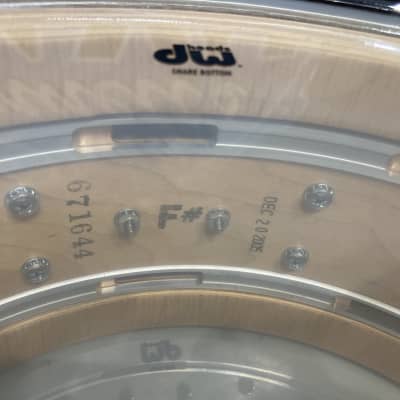 Russ McKinnon's, DW 14x6" Randall May/DW EQ Snare Drum 2005 - Natural Maple Oil image 23