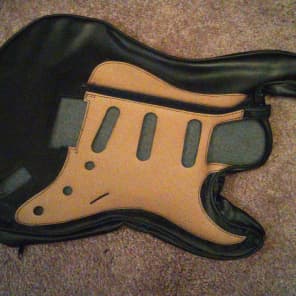 Strat Slip Cover - Faux Leather Guitar Body Cover Case - Weird and Wild! image 1