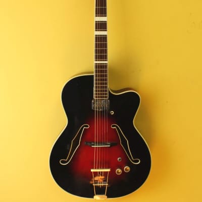 Hopf Spezial Archtop Electric Guitar 1960's Germany image 2