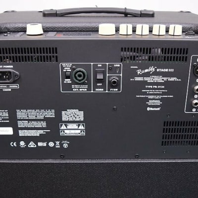 Fender Rumble STAGE 800, 2x10 Bass Combo w/ Built In Effects *In Stock! image 3