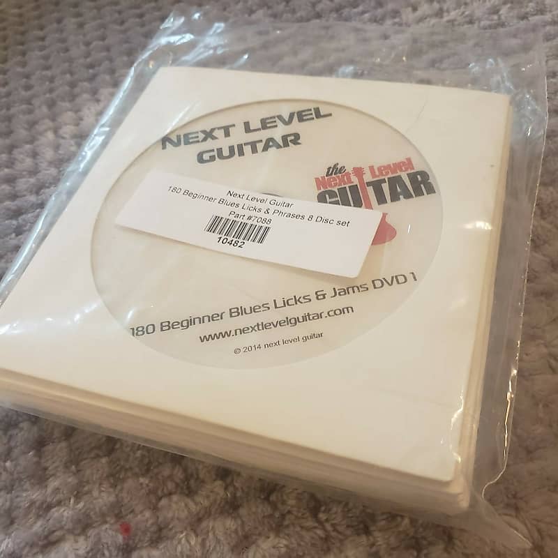 Marty Schwartz Guitar Jams 180 Beginner Blues Licks 8 DVD SET Reverb