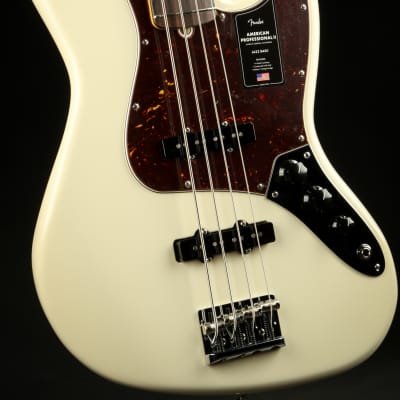Fender American Professional II Jazz Bass, Rosewood Fingerboard - Olympic White image 6