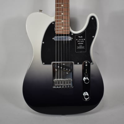 2021 Fender Player Plus Telecaster Silver Smoke Finish Electric Guitar w/ Bag image 2