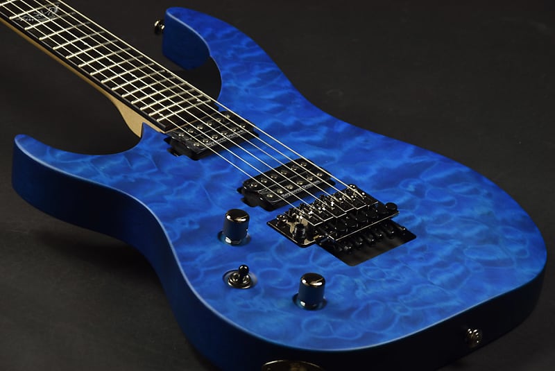 Washburn PXM10FRQTBLMLH Parallaxe PXM Series SolidBody Left Reverb