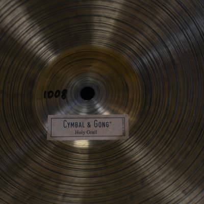Cymbal & Gong 16" Holy Grail Hi Hat Cymbals 1008/1269g image 4