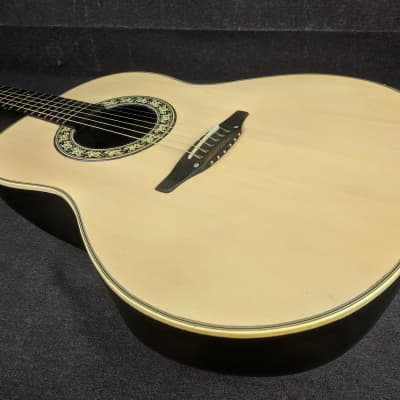 Vintage 1975 Ovation Balladeer 1111-6 Acoustic Guitar Made