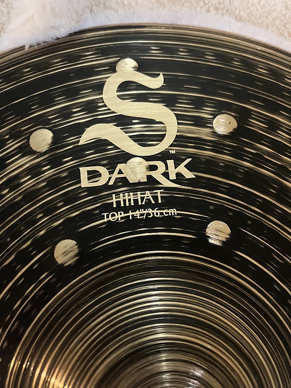 Zildjian 14" S Series Dark Hi-Hat Cymbal (Top) image 1