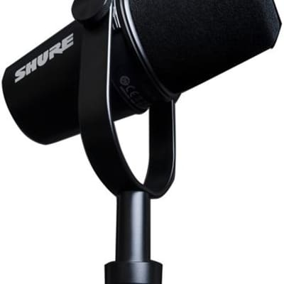 Shure MV7 Dynamic Cardioid USB Podcast And Broadcast Microphone Black image 2