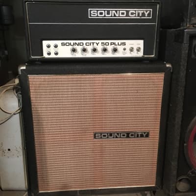 Sound City 50 Plus 1970s - Black tolex for sale