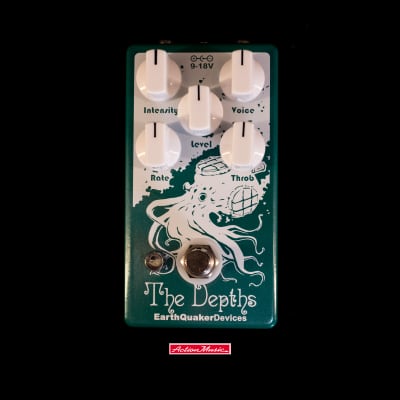 EarthQuaker Devices The Depths Optical Vibe Machine V2 - The Depths Optical Vibe Machine V2 / Brand New image 2