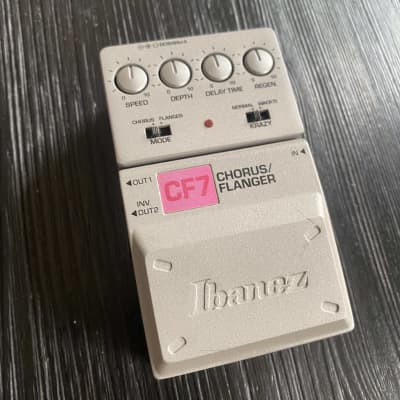 Reverb.com listing, price, conditions, and images for ibanez-cf7-chorus-flanger-pedal