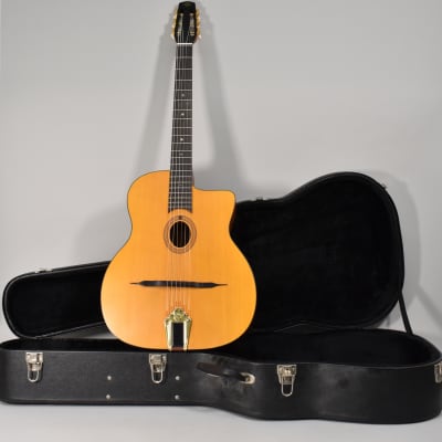 Cigano GJ-10 Petite Bouche Gypsy Jazz Acoustic Guitar w/HSC image 1