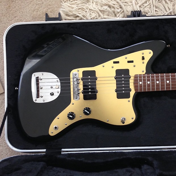 Black and discount gold jazzmaster